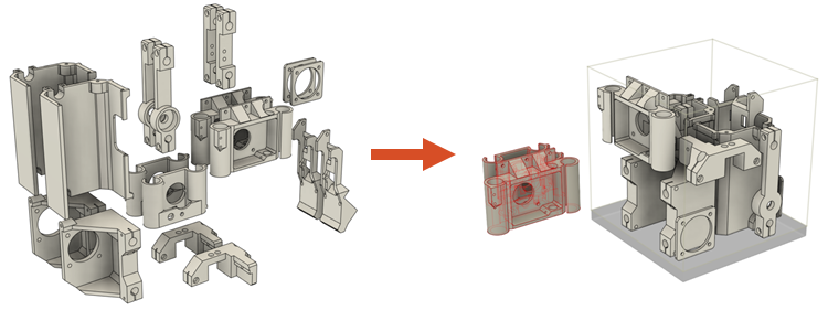 before and after image of using 3d true shape