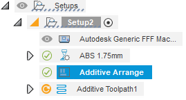 additive arrange node