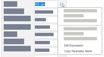 edit expression option