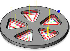 circular pattern toolpath example