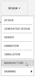 workspace menu