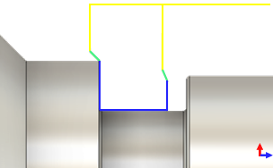 turning groove finishing - toolpath strategy