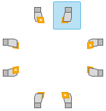 orientation in turret options