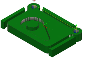 toolpath and in-process stock