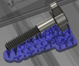 base plate support for bolt