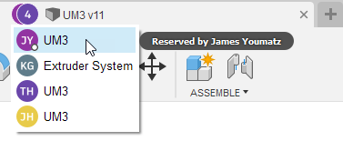 design reservation avatars - reserved