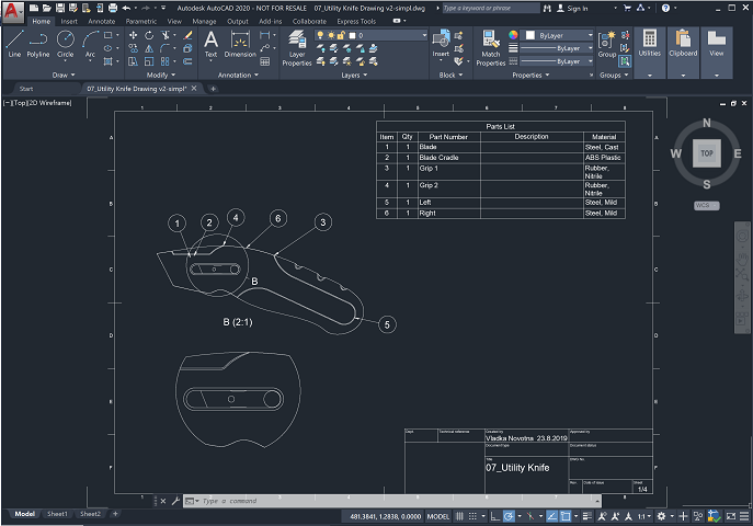 simplified dwg