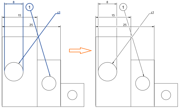 dimension break example