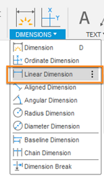 linear dimension