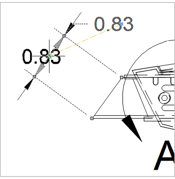 reposition dimension