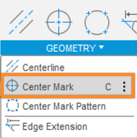 center mark