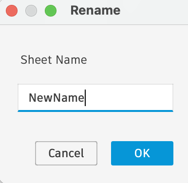 Browser rename