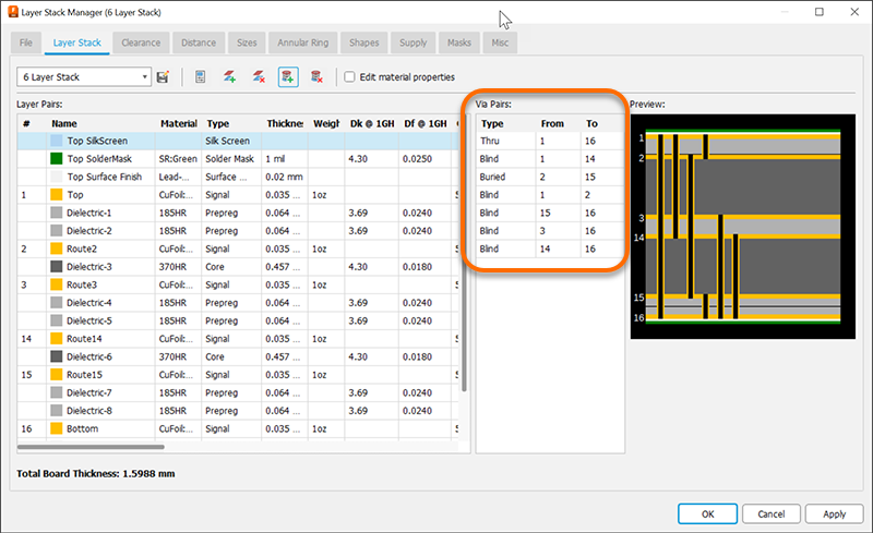 Layer Stack Manager