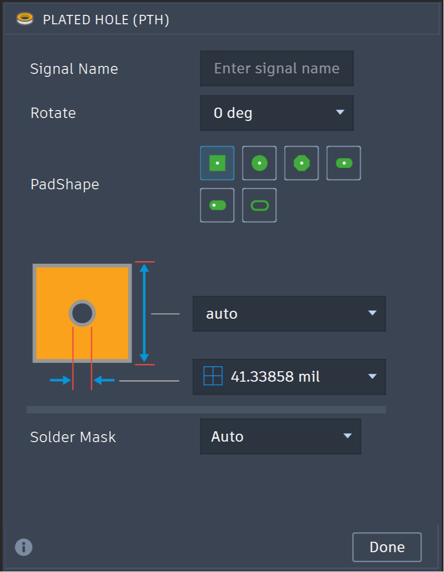 PTH Dialog