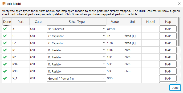 Add Model table