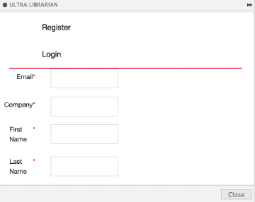 Ultra Lib register