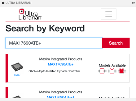 Ultra Lib search