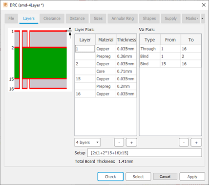 Layers example