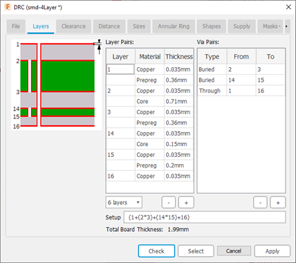 Layers example