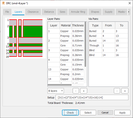 Layers example