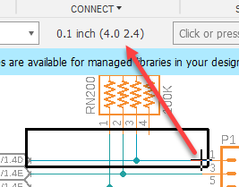 Cursor location