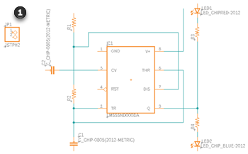 Battery housing position