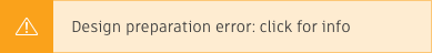 design preparation error button