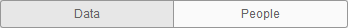 data and people tabs