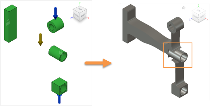 2.5-axis milling - cylinder preserves and the outcome