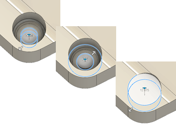 bolt hole selection example