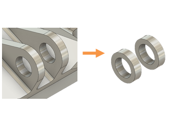 preserve geometry - pin example