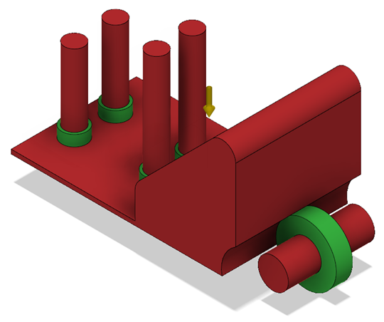 obstacle geometry - red