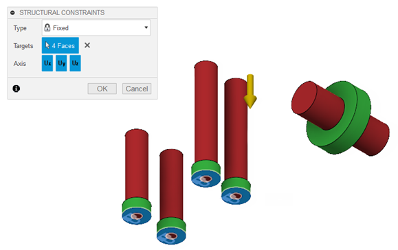 structural constraints dialog - with example