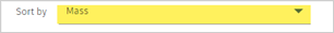 thumbnail view - sort outcomes by mass