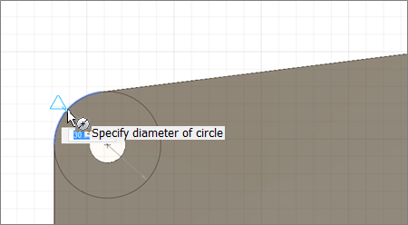 bolt holes - specify diameter