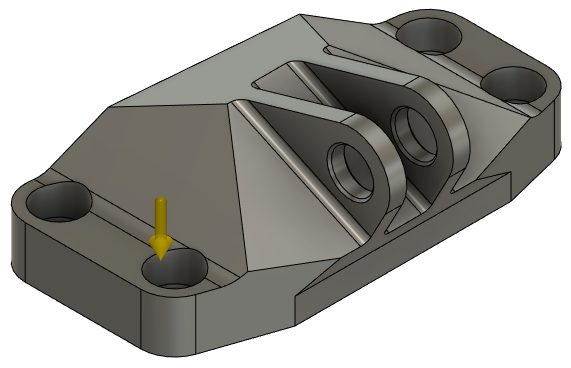 ge bracket create geometry tutorial before and after