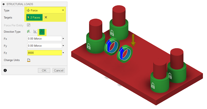 structural loads dialog - with example