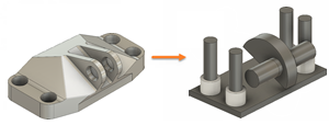 ge bracket model geometry tutorial example