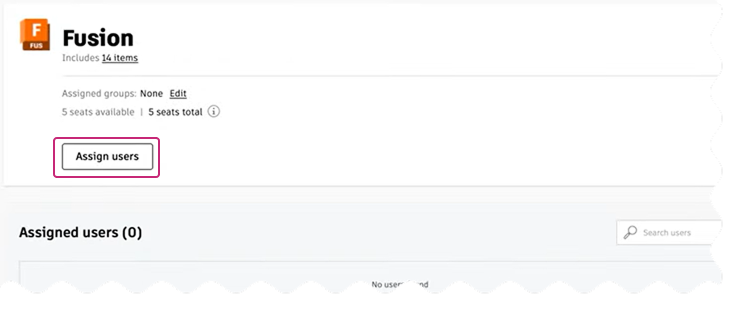 assign users