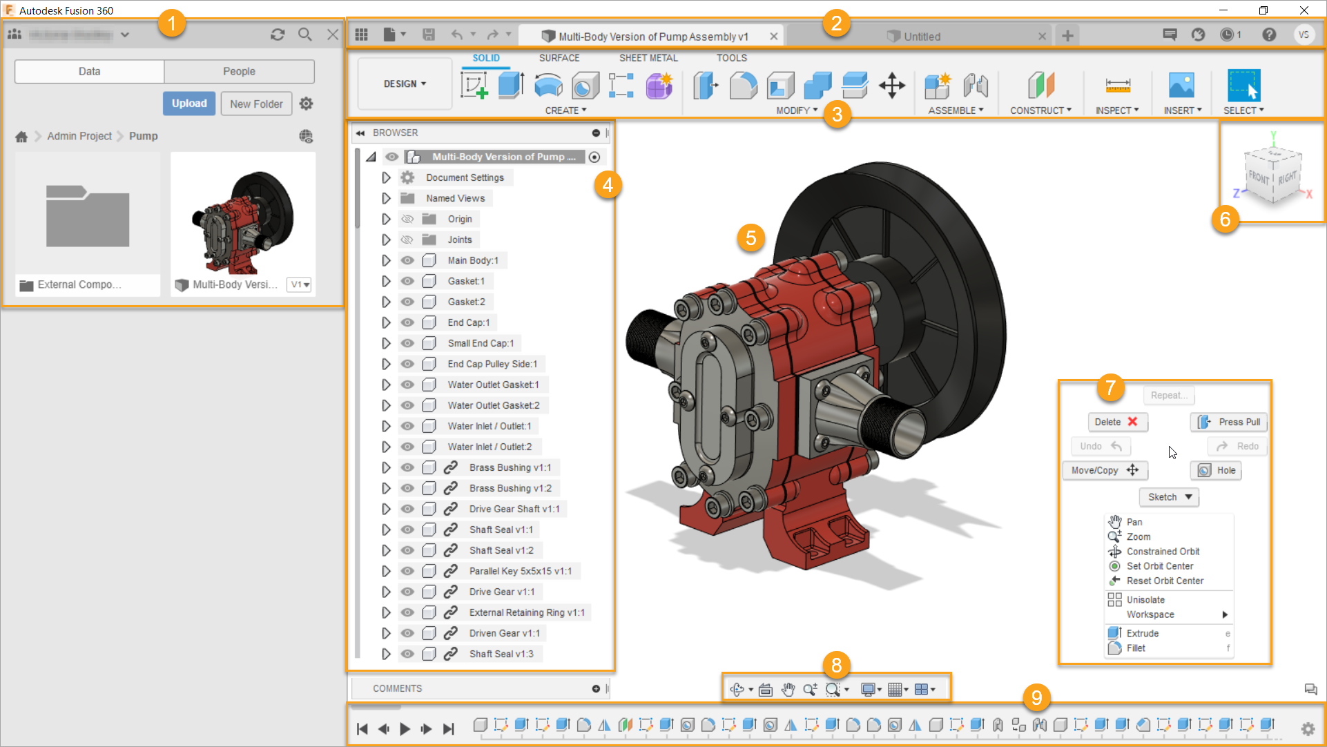 Fusion 360 Help, Insert a mesh body