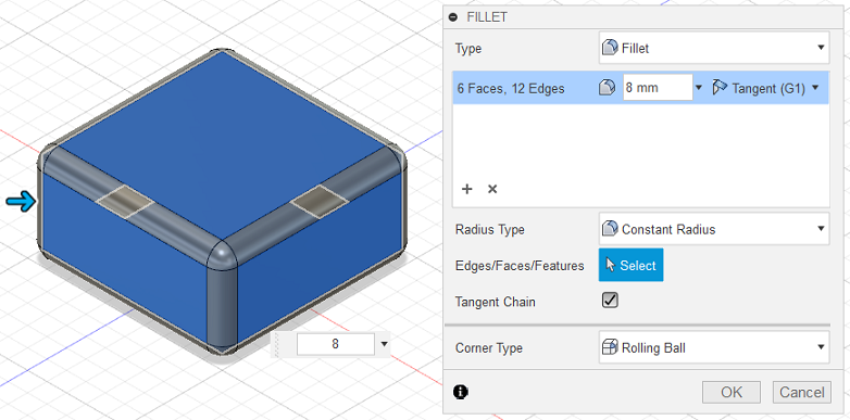 press pull fillet