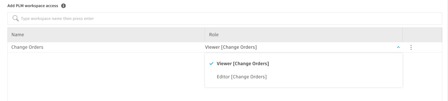 assign PLM role