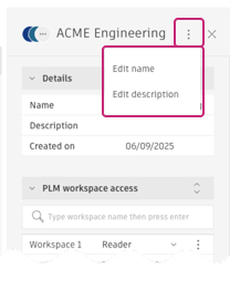 Edit group details