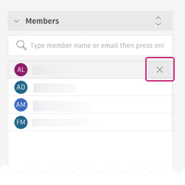 remove member from group