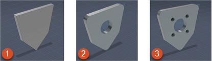 three backplates