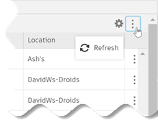 refresh button