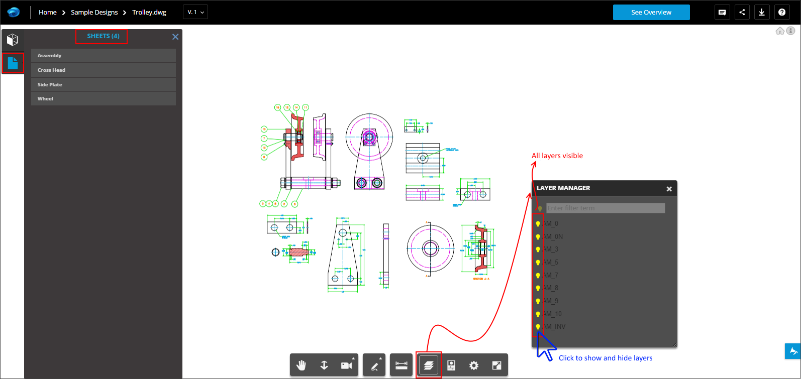 view DWG file in viewer