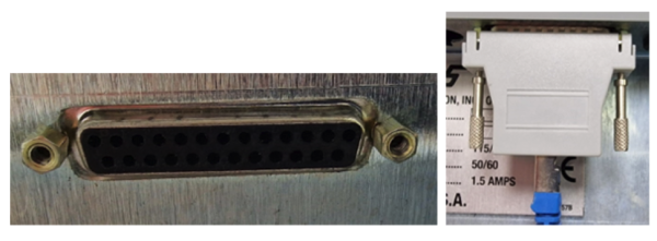 haas classic controller 25 pin port