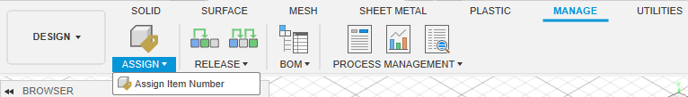 assign item