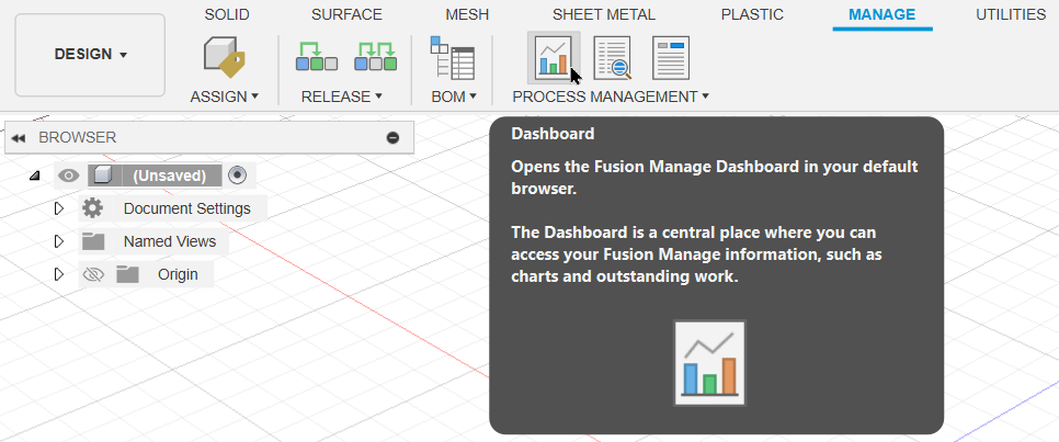 manage toolbar